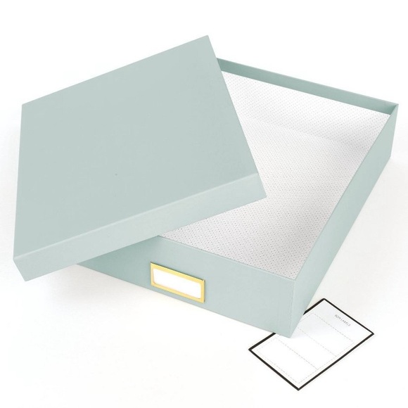 Sugar Paper Essentials Paper File Box Green - Picture 2 of 5
